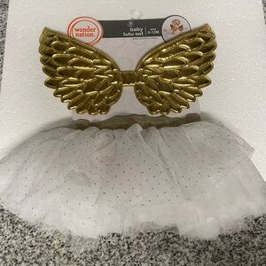 Wonder Nation Angel Outfit for, 1st photo, 1st Photo Shoot or Professional Pics